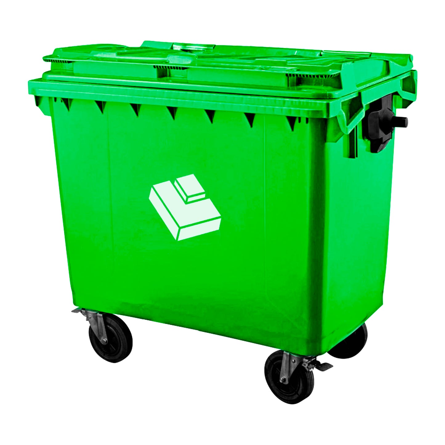 Basurero 1100 Lt Verde