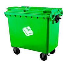 Basurero 1100 Lt Verde