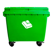 Basurero 1100 Lt Verde