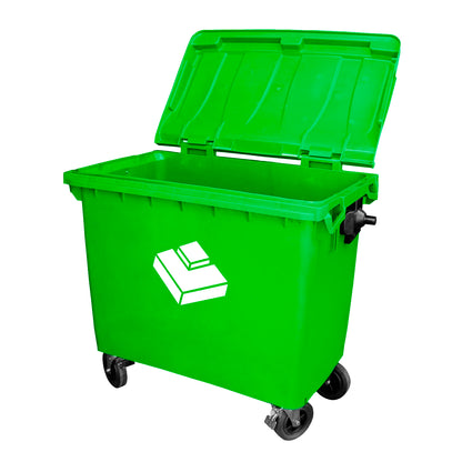 Basurero 1100 Lt Verde