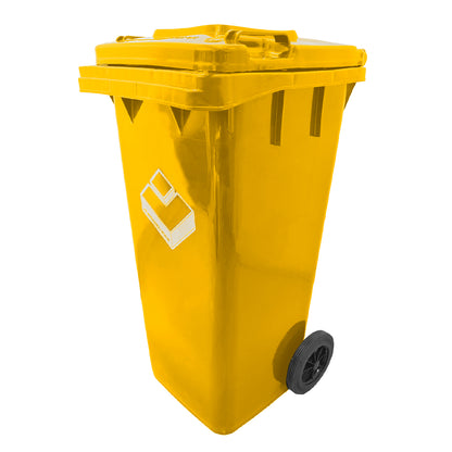 Basurero 120 Lt Amarillo