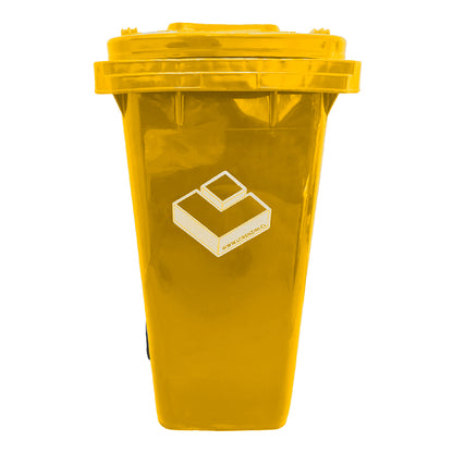 Basurero 120 Lt Amarillo