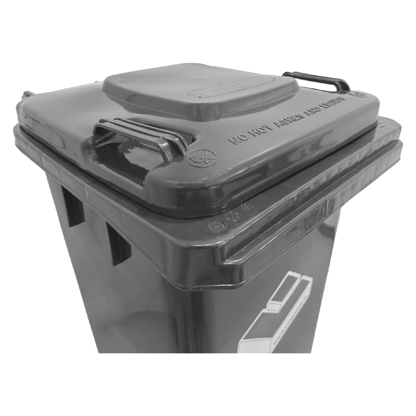 Basurero 120 Lt Gris