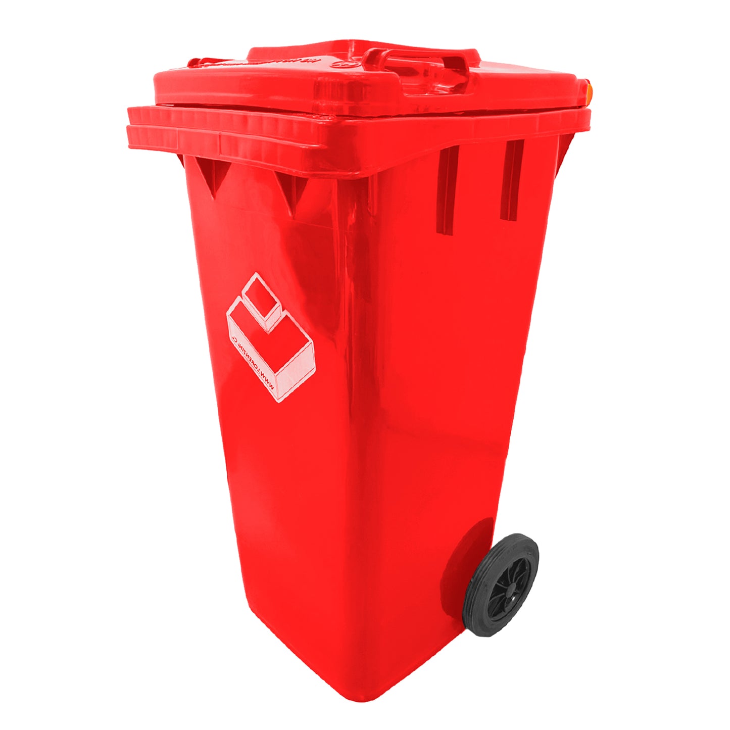 Basurero 120 Lt Rojo