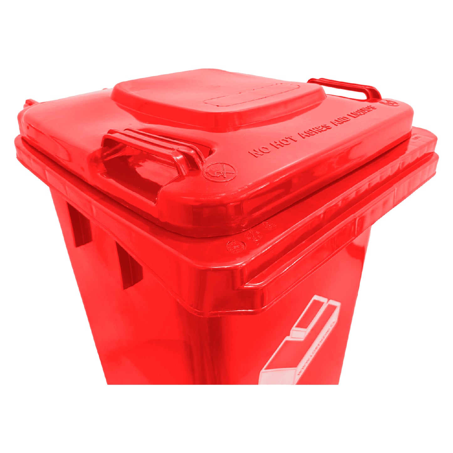 Basurero 120 Lt Rojo