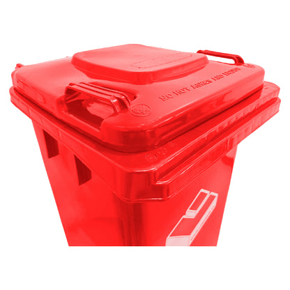 Basurero 120 Lt Rojo