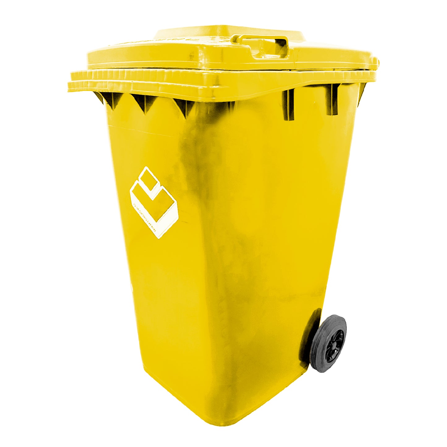 Basurero 240 Lt Amarillo