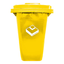 Basurero 240 Lt Amarillo