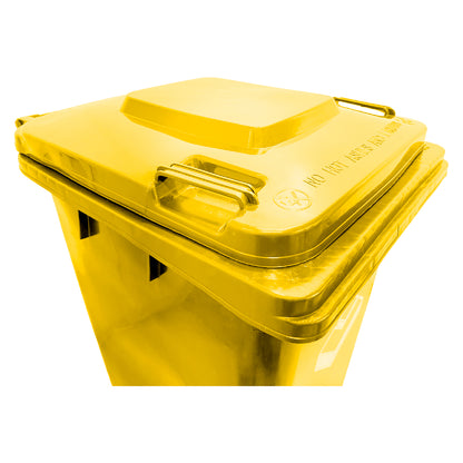 Basurero 240 Lt Amarillo
