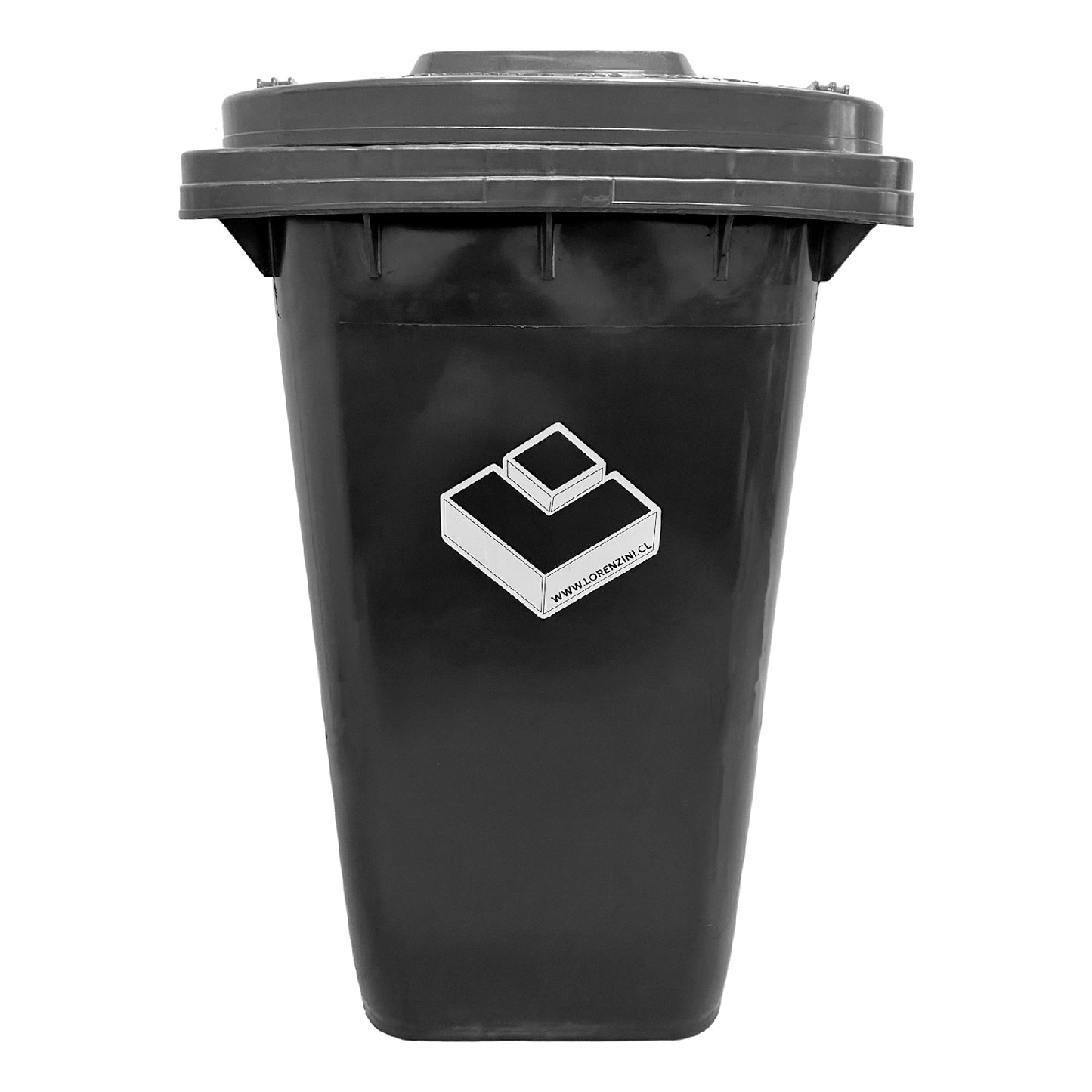 Basurero 240 Lt Gris