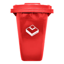 Basurero 240 Lt Rojo