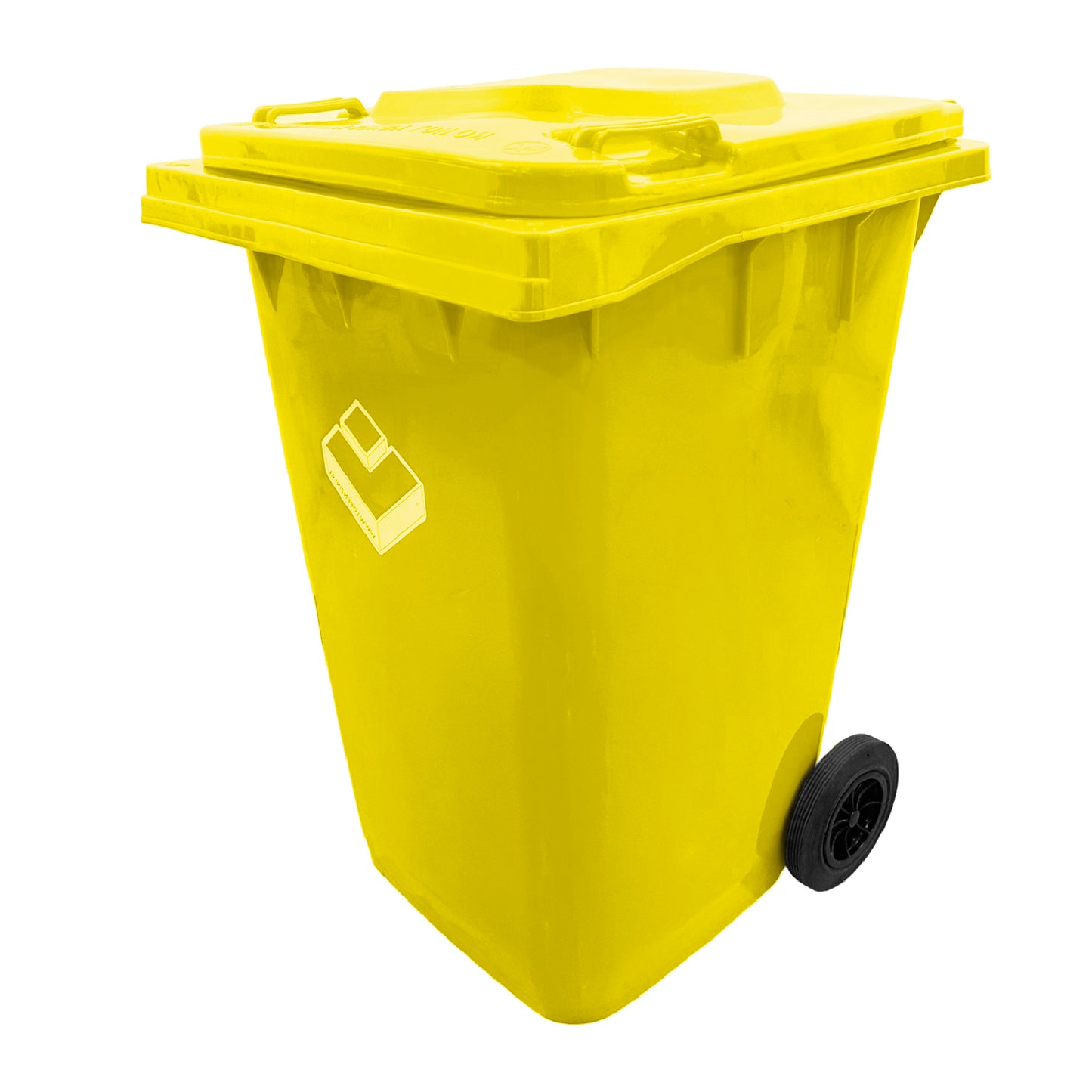 Basurero 360 Lt Amarillo