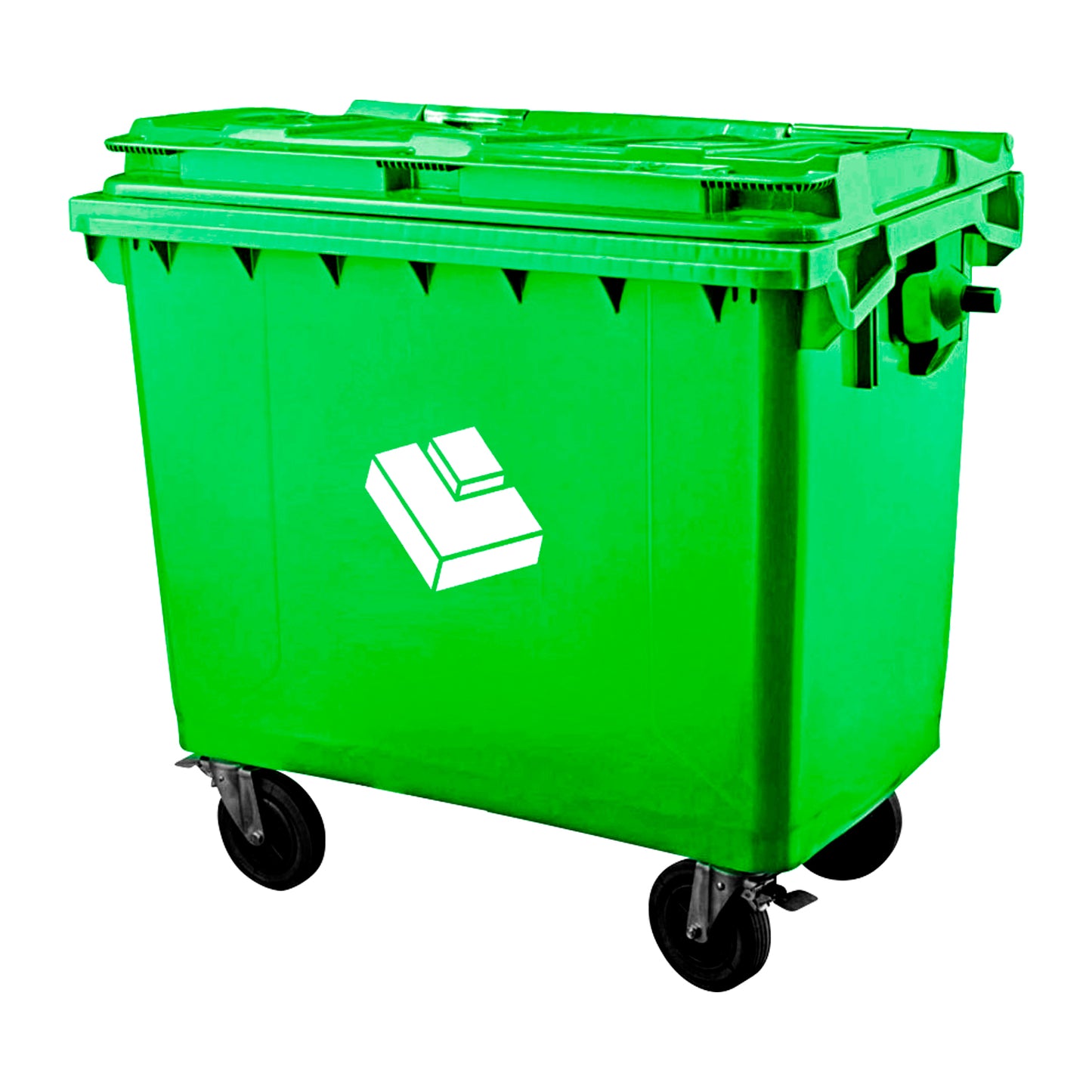 Basurero 660 Lt Verde