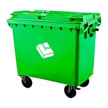 Basurero 660 Lt Verde