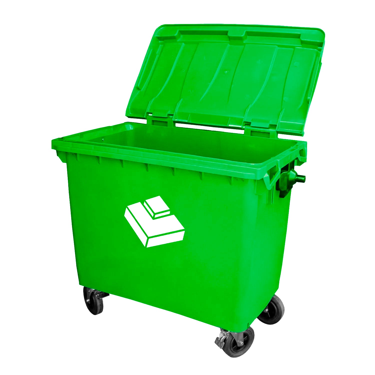 Basurero 660 Lt Verde – Lorenzini