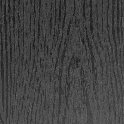Tabla Deck Terraza WPC Classic gris, detalle del frente con textura veta tipo madera en la superficie