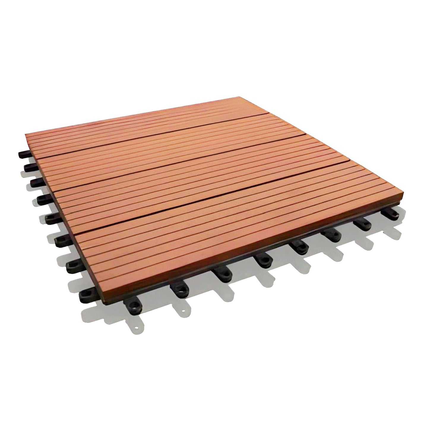 Palmeta Wpc Mod5 Recto 30X30Cm Cedro(1/Caja)