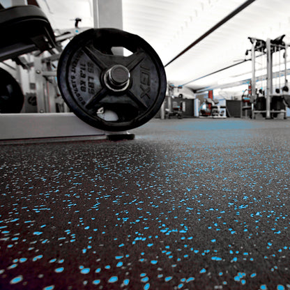 Piso Caucho Gym 1.2Mtx15Mtx5Mm Azul