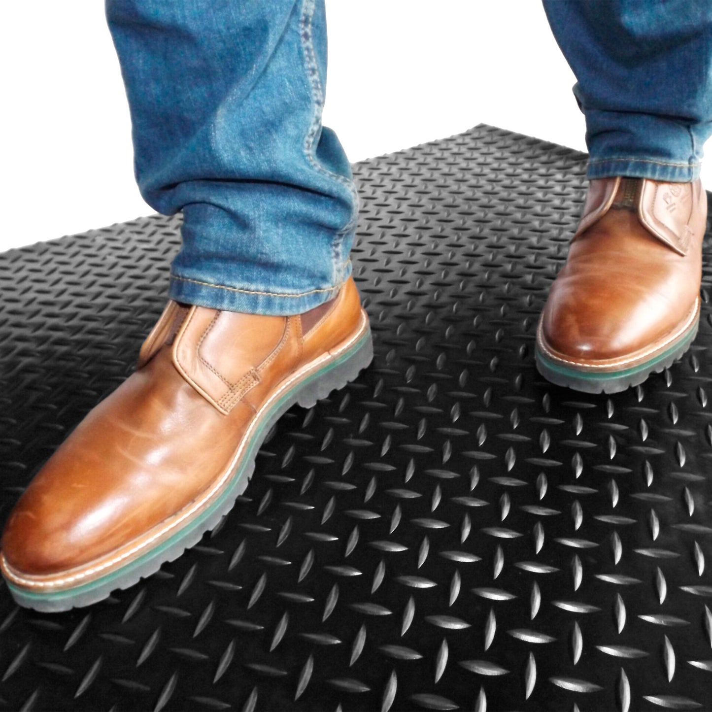 Piso Goma Diamante 1,6Mtx20Mtx3Mm