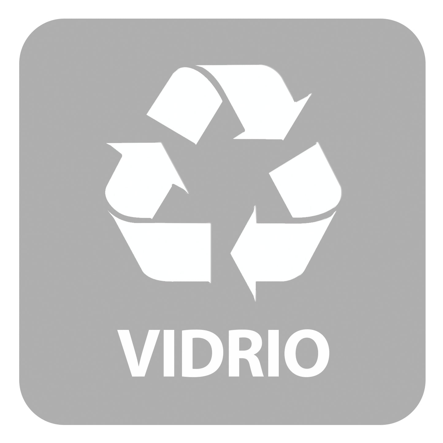 Sticker Basurero Reciclaje (Papel,Vidrio,Tetr)