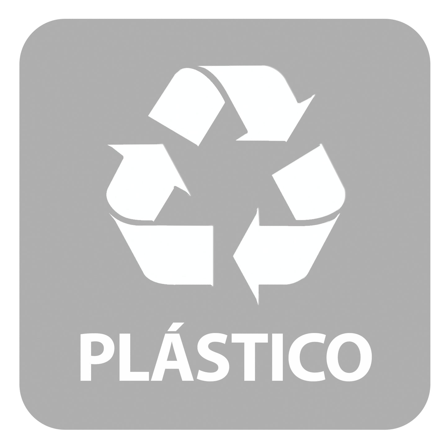 Sticker Basurero Reciclaje (Papel,Vidrio,Tetr)