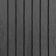 Detalle de textura acanalada del terminal recto Deck Terraza Classic gris en WPC, acabado tipo madera para borde de deck