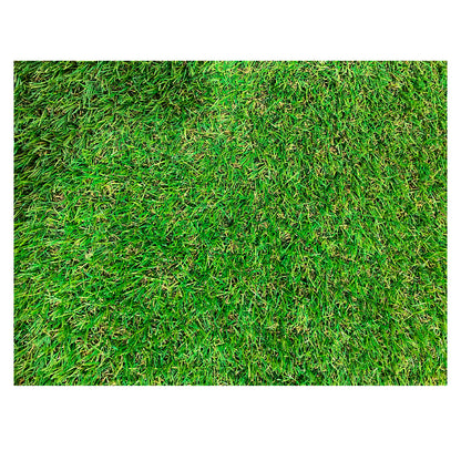 Vista cenital de pasto ornamental Soft de 25 mm