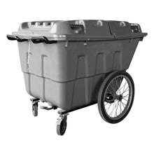 Basurero Carro 400 Lt Gris