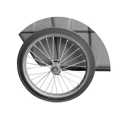 Basurero Carro 400 Lt Gris