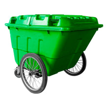 Basurero Carro 400 Lt Verde