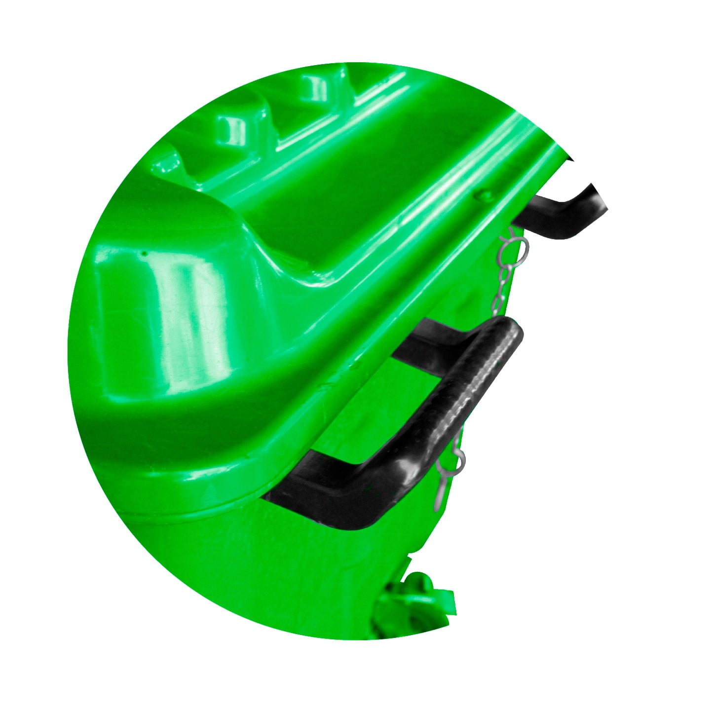 Basurero Carro 400 Lt Verde