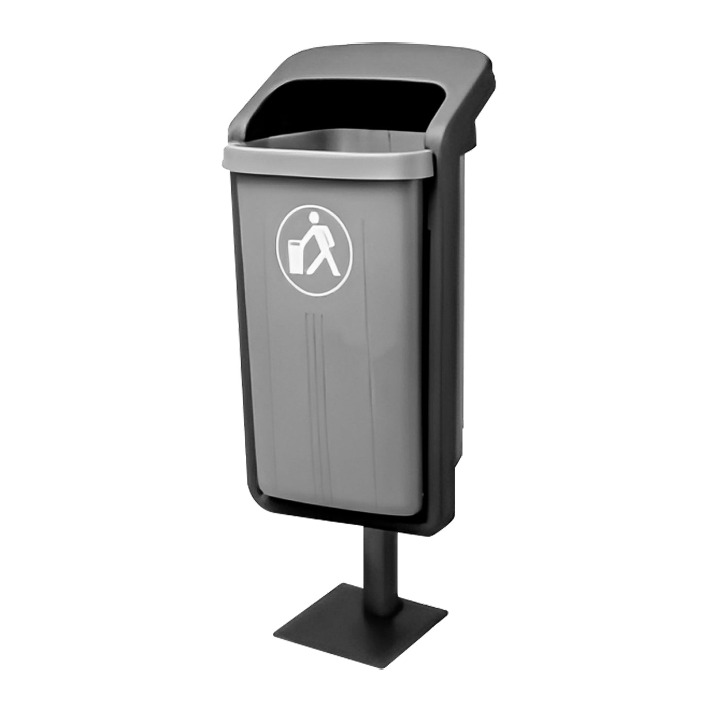 Basurero Elegant 50 Lt C/Pedestal