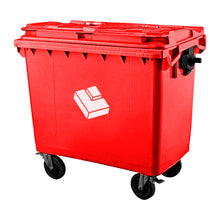 Basurero 770 Lt Rojo