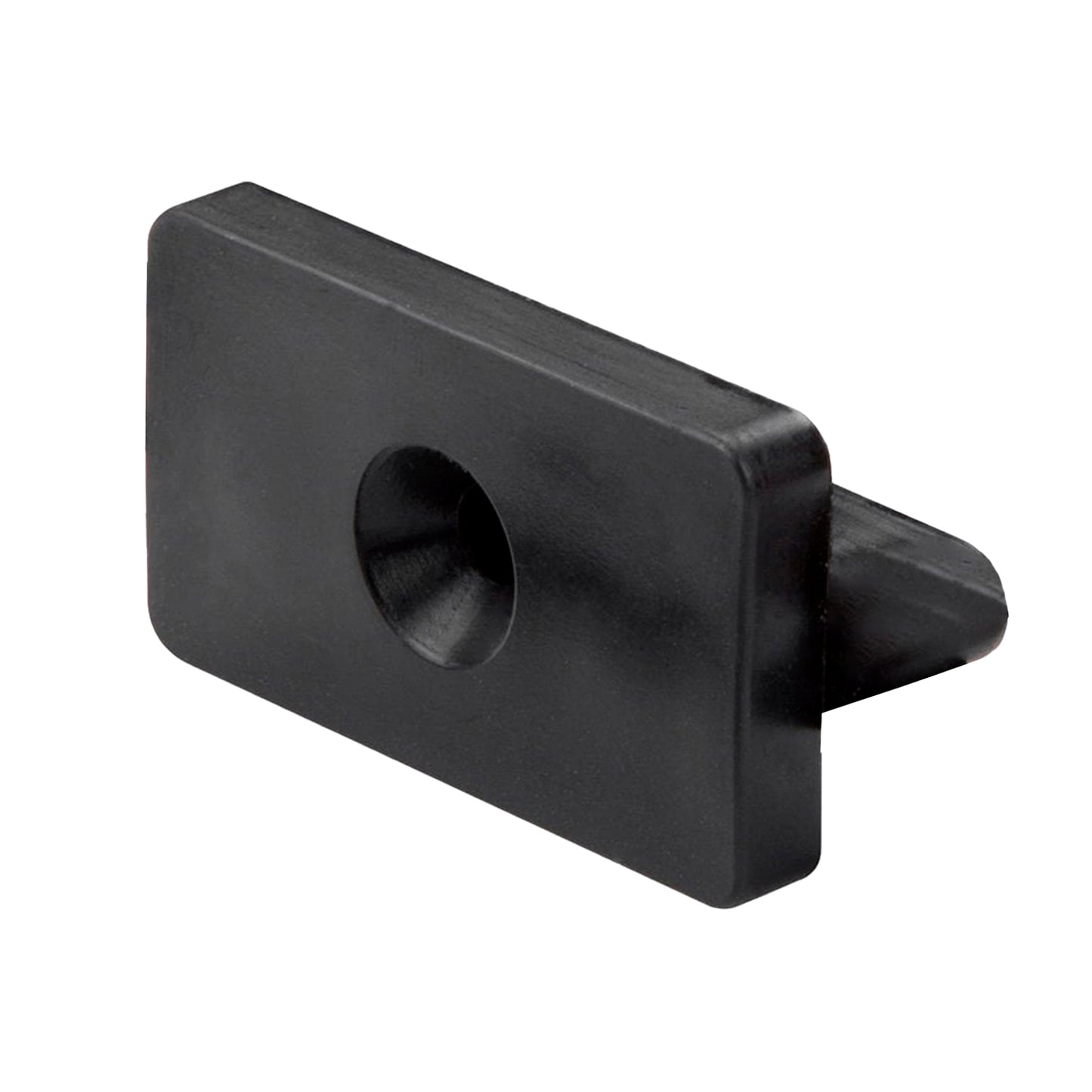 Fijación plástica para Deck Terraza, clip de HDPE con perforación central para perno de anclaje