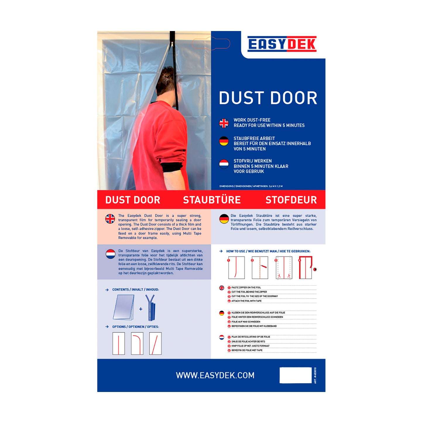 Liq. Protector Puerta Easydek 2400Mm X 1200Mm