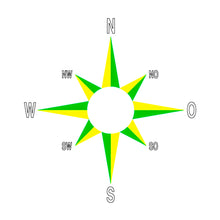Brujula Deco Termoplast 3X3Mt
