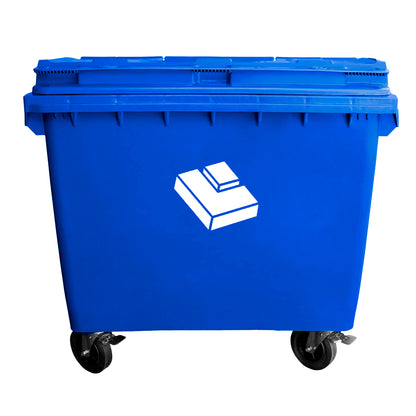 Basurero 1100 Lt Azul
