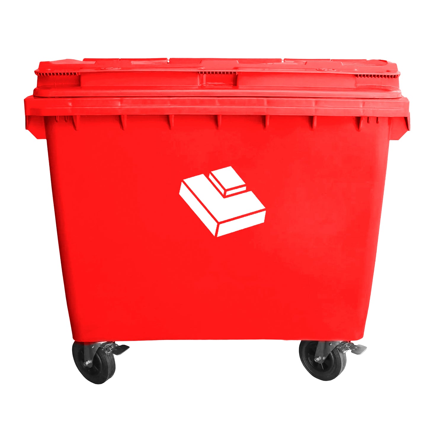 Basurero 1100 Lt Rojo