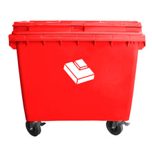 Basurero 1100 Lt Rojo