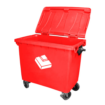 Basurero 1100 Lt Rojo