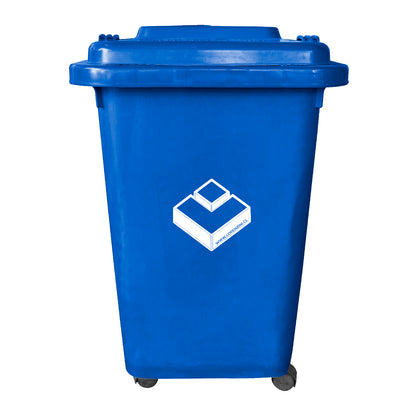 Basurero Frankfurt 50Lt C/Tapa Azul