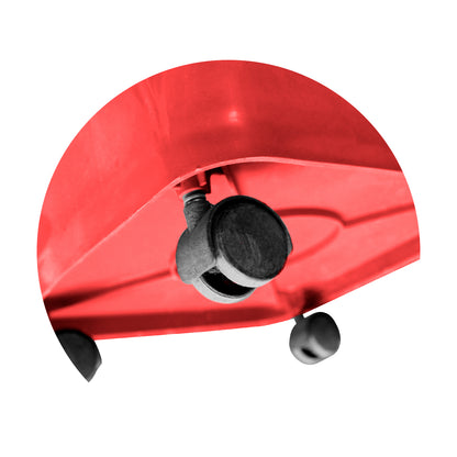 Basurero Frankfurt 50Lt C/Tapa Rojo