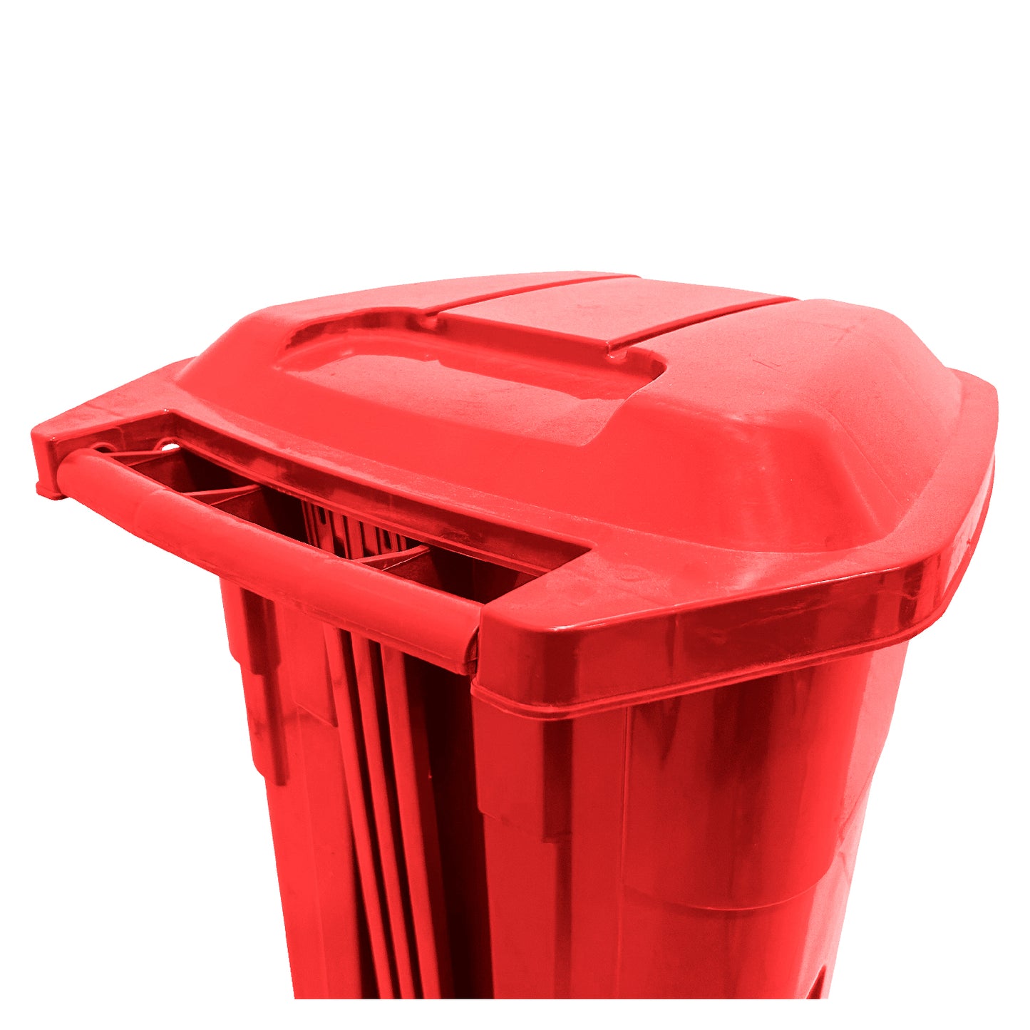 Basurero 50 Lt Rojo C/Pedal