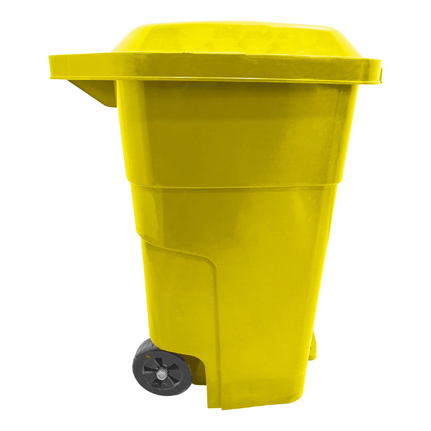 Basurero 50 Lt Amarillo C/Pedal