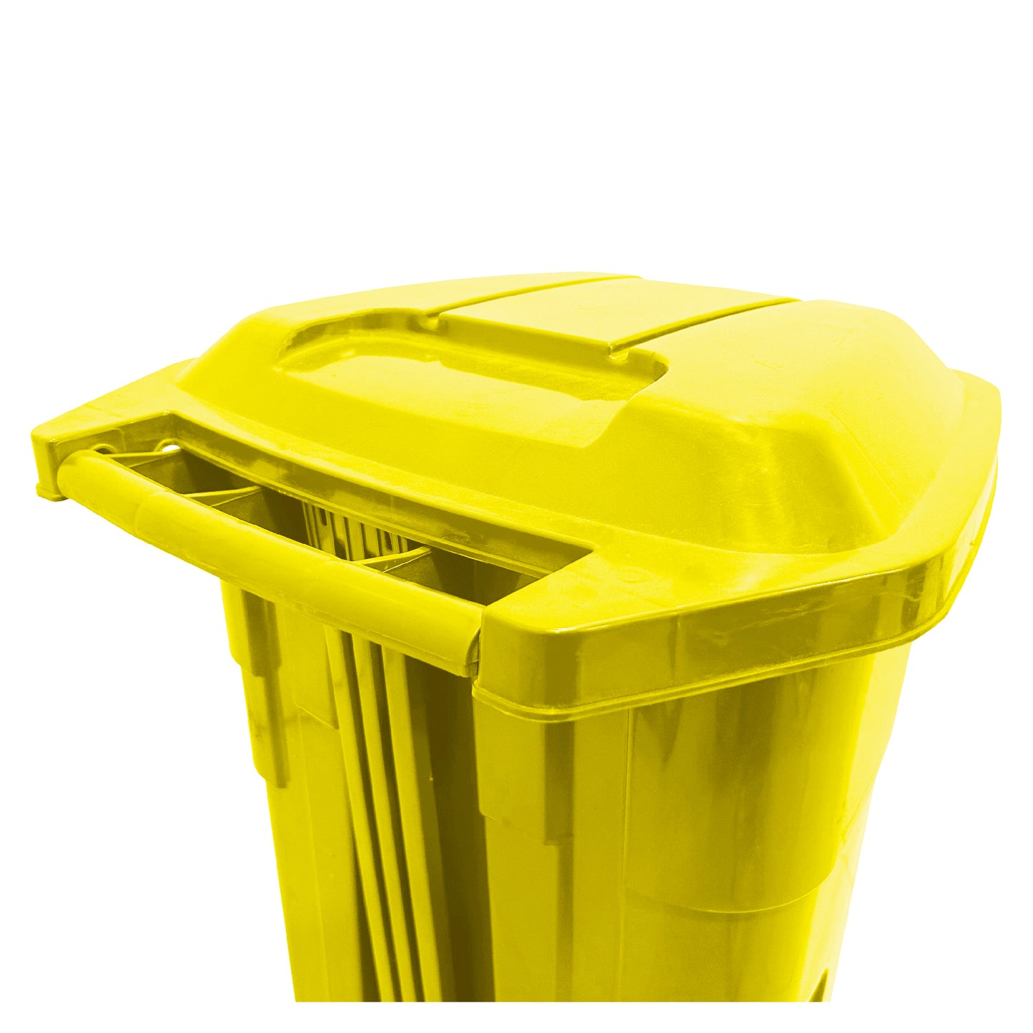 Basurero 50 Lt Amarillo C/Pedal