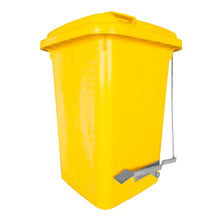 Vista general de contenedor de basura Frankfurt 50 litros con pedal de apertura sin contacto para higiene y control de olores