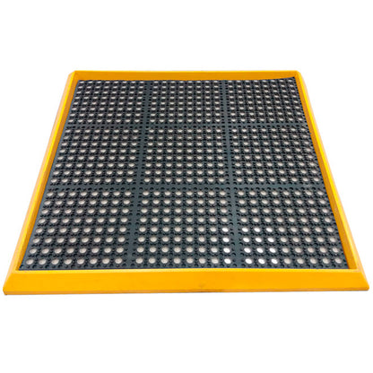 Pediluvio Fbr Large 104X104Cm / Piso Dren Neg 12Mm