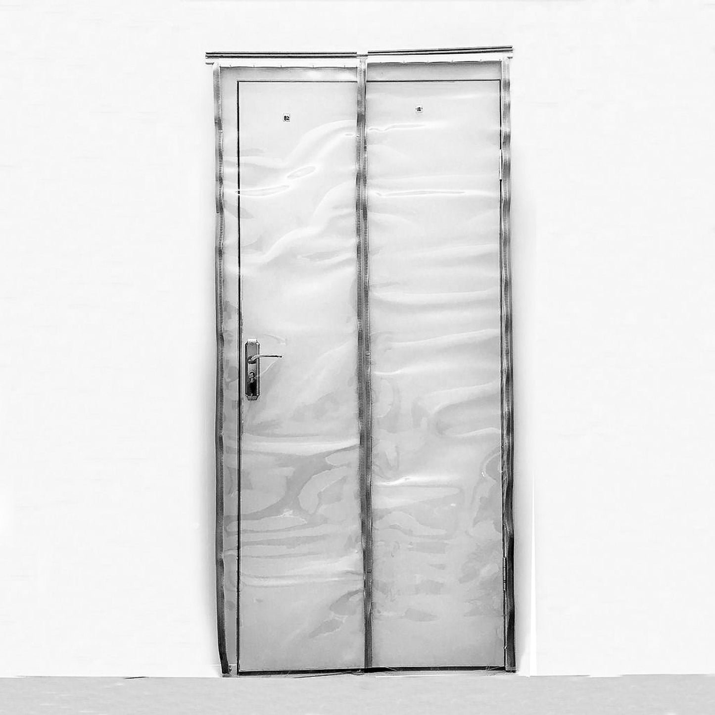 Pletina Alum Lama Iman Pvc Trans 1Mt (6Unplaca/Perno)