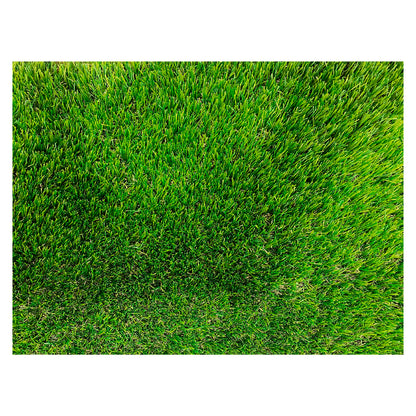 Vista cenital de pasto ornamental Royal antiestático de 40 mm