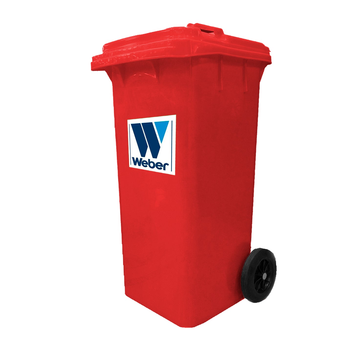 Liq. Basurero Weber 120Lt Rojo